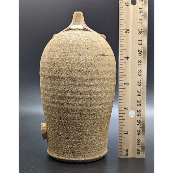 Vintage 1990 Schlauch Studio Pottery Mouse Grated Cheese Shaker or Vase 6" - Picture 15 of 15